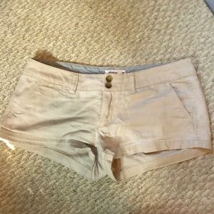 American Eagle khaki shorts